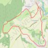 Pays Voironnais - Circuit de la Grange Dîmière GPS track, route, trail
