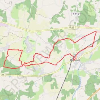 Tour de Ploemel - Ploemel GPS track, route, trail