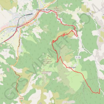 La Jasse - Col de Pierre Basse GPS track, route, trail