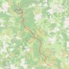 Traversée de la Margeride : étape du Giraldès au Sauvage GPS track, route, trail