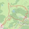 Randonnée dans les monts du Cantal (le Griou) GPS track, route, trail