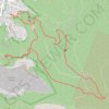 Le Mont Rouvière GPS track, route, trail