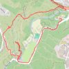 Le circuit de la Foux à Mouans-Sartoux GPS track, route, trail