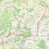 Chemin du Piemont de Fangeaux à Mirepoix GPS track, route, trail