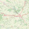 GR132 De Griselles (Loiret) à Chaumot (Yonne) GPS track, route, trail