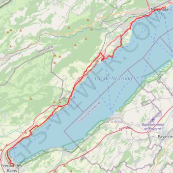 Nouveau tracé de points 1 GPS track, route, trail