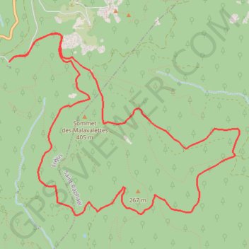 Marche esterel GPS track, route, trail