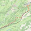 Grande Traversée du Jura (GTJ) - Villers le Lac - Les Seignes GPS track, route, trail