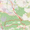 Petit tour massif du Douard GPS track, route, trail