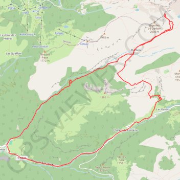 Pointe E de Darbon GPS track, route, trail