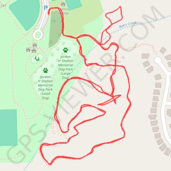 Mooresville Trail Run GPS track, route, trail