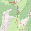 Du hameau de Barraux au col de Belles Ombres GPS track, route, trail