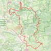Tour des Grands Causses GPS track, route, trail