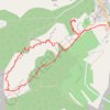 Les Grès de Sainte-Anne GPS track, route, trail
