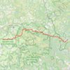 GR44 Des Vans (Ardèche) à Champerboux (Lozère) GPS track, route, trail