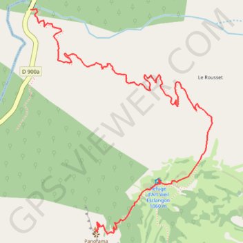 Vieil Esclangon GPS track, route, trail