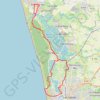 220309 VTT Brem - Les Sables GPS track, route, trail