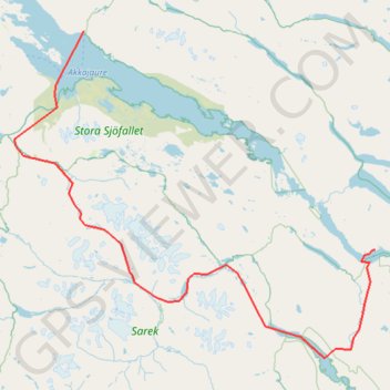 Randonnée du 27/02/2024 à 13:38 GPS track, route, trail