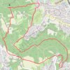 Mont Cindre - Saint-Romain GPS track, route, trail