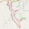 Clifty Falls, Wallace Falls, Hoffman Falls and Tunnel Falls Loop in Clifty Falls State Park GPS track, route, trail