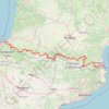 Route des cols des Pyrénées GPS track, route, trail