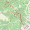 Autour de Rochegude GPS track, route, trail