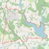 Loop walk around Balcome including Ardingly Reservoir GPS track, route, trail