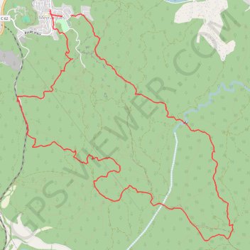Le Camp Chinois GPS track, route, trail