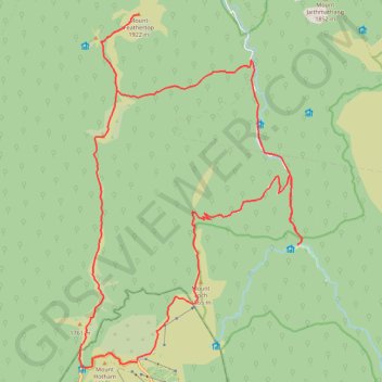 Hotham Loop GPS track, route, trail