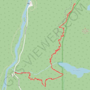 Acropole des draveurs GPS track, route, trail