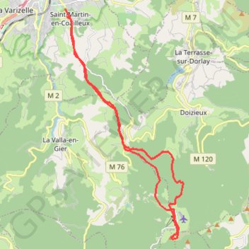 Saint Martin en Caux La Jasserie GPS track, route, trail