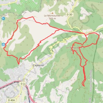 Ceyreste GPS track, route, trail
