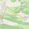 La Bastide sur l'Hers GPS track, route, trail