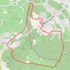 Autour de Rochegude GPS track, route, trail