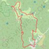 Chaumes du Thannerhubel et du Rossberg depuis Bourbach le Haut GPS track, route, trail