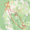 Bénévise - Archiane - Col du Pison - Tussac (de crêtes en falaises) GPS track, route, trail