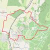 Le vernois GPS track, route, trail