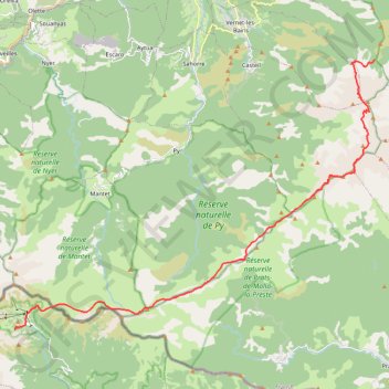 Les Isards - J7 GPS track, route, trail