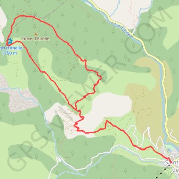 Circuit du Bois d'Anelle GPS track, route, trail