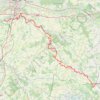 GR 46 : De Artannes-sur-Indre (Indre et Loire) à Buzançais (Indre) GPS track, route, trail