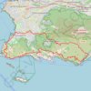 Les calanques boucle Marseille Cassis GPS track, route, trail