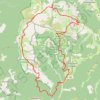Sud Vercors - Boucle sur 3 jours GPS track, route, trail