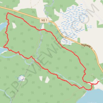 Mount Uniacke Trail GPS track, route, trail
