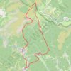 Le Marcou GPS track, route, trail