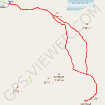 Wawgoulzat GPS track, route, trail