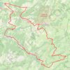 De Saône à Ornans par le Crêt Monniot GPS track, route, trail