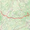 Gérardmer à Chaumont GPS track, route, trail