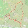 LE TOUR DES TRINCADES-MAUSSANE GPS track, route, trail
