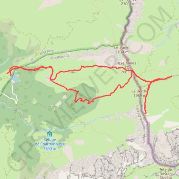 Col de coux GPS track, route, trail