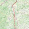 Jour 1 Velo 2021 Option courte GPS track, route, trail